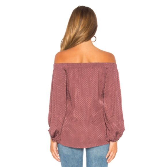 Bardot Skyline Top in Auburn REVOLVE Medium NWOT - Picture 2 of 6